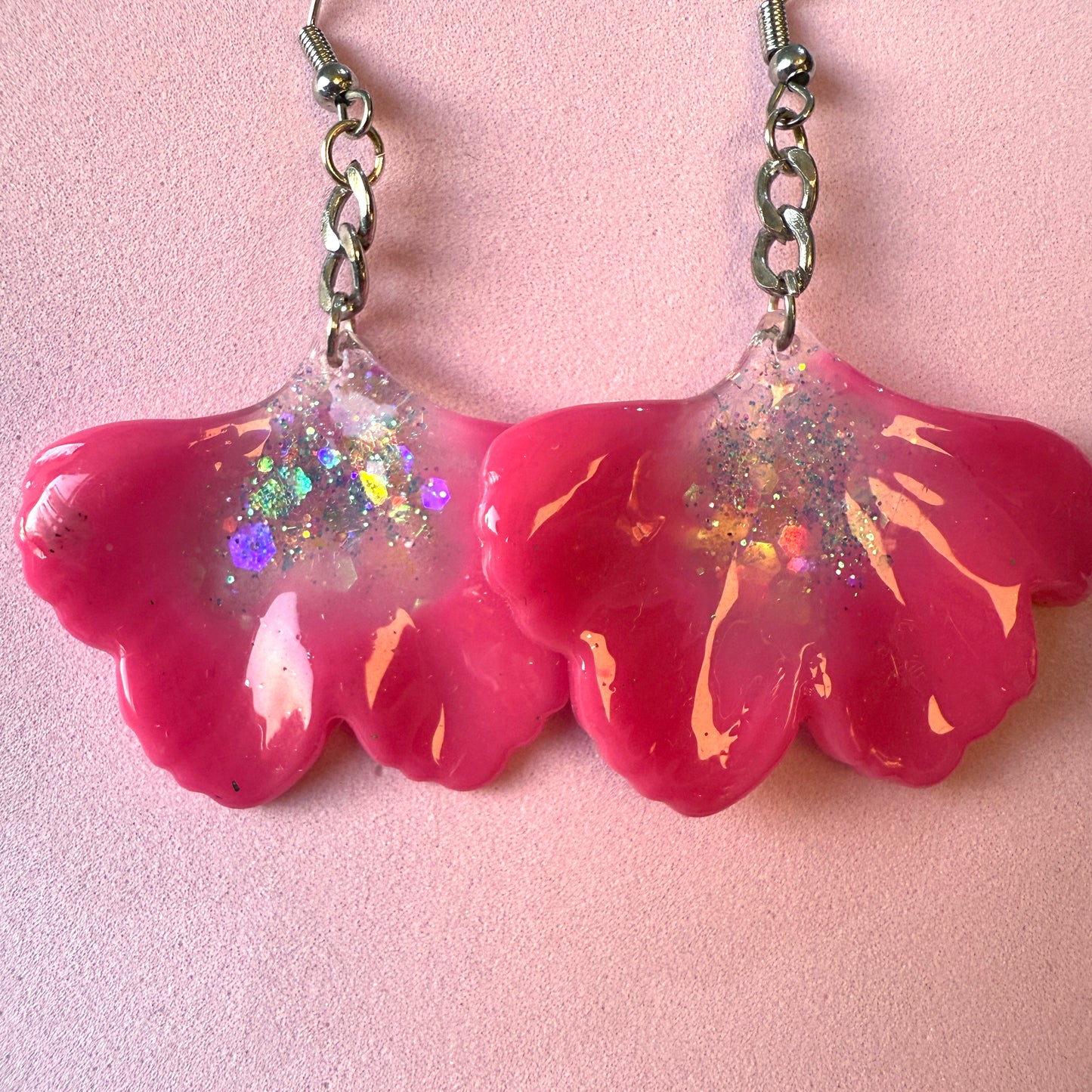 Ginkgo Leaf earrings - Pinky