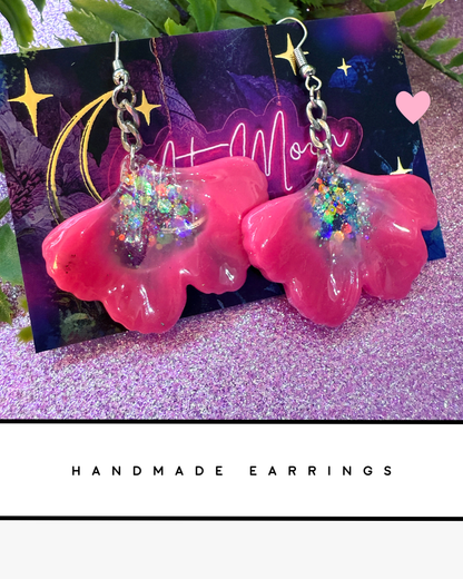 Ginkgo Leaf earrings - Pinky