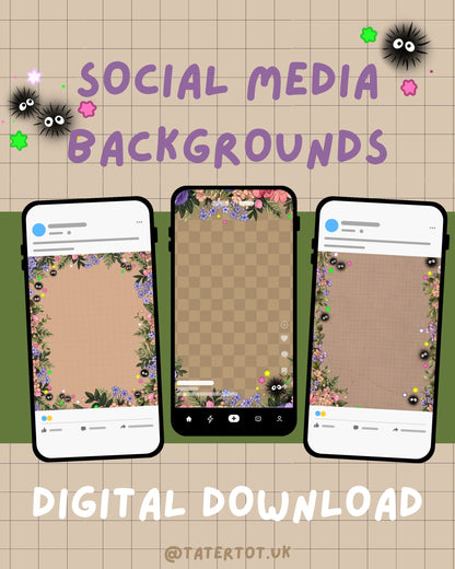 Soot Gremlin Social Media Template - Canva Digital Download