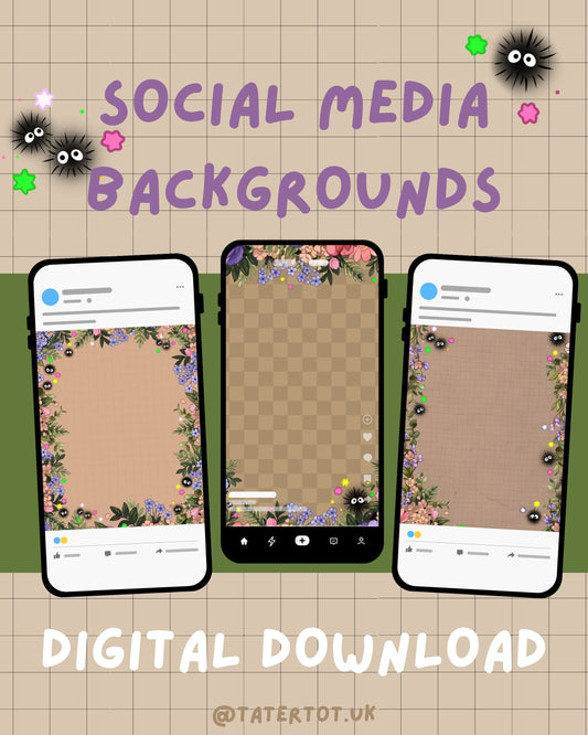 Soot Gremlin Social Media Template - Canva Digital Download
