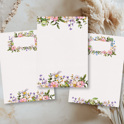 Pkmn 11 Printable Paper Designs -  Digital Download