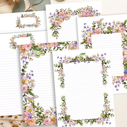 Pkmn Writing Paper - Printable Digital Download