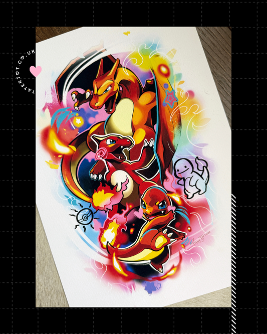 Fire Starters A4 Giclee Print