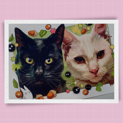Pet Portrait - Custom Digital Painting