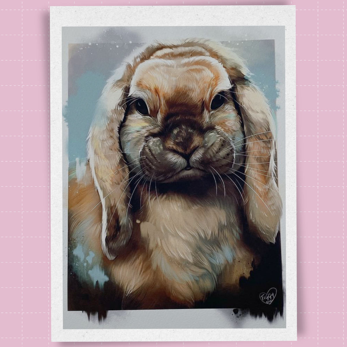 Pet Portrait - Custom Digital Painting
