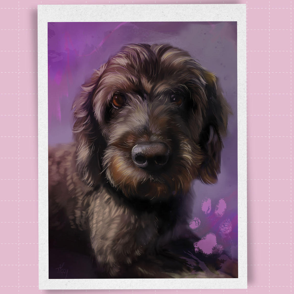 Pet Portrait - Custom Digital Painting
