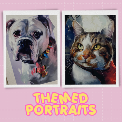 Pet Portrait - Custom Digital Painting