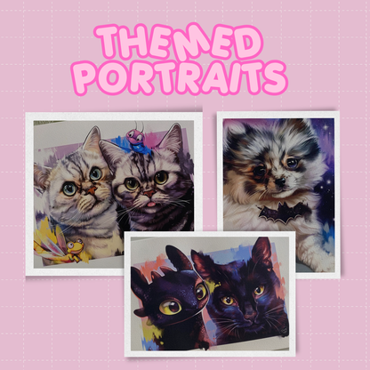Pet Portrait - Custom Digital Painting