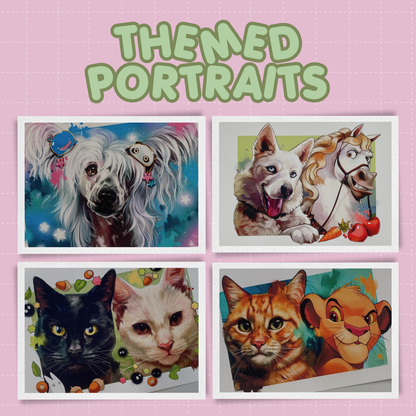 Pet Portrait - Custom Digital Painting