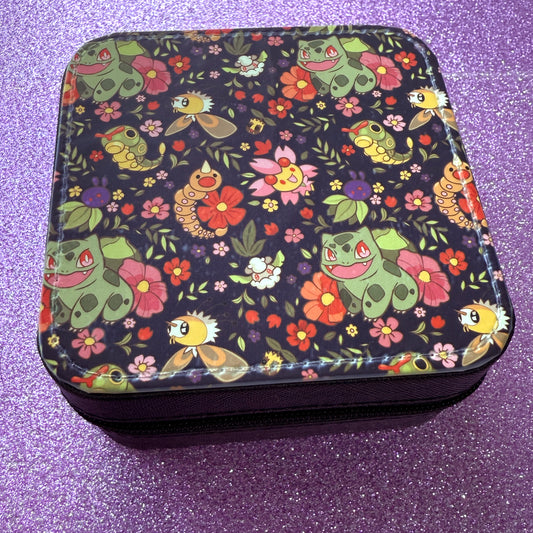 Flowers + Bulbs Jewellery Box - Black